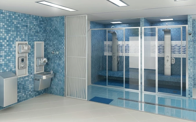 Натяжные потолки для ванной