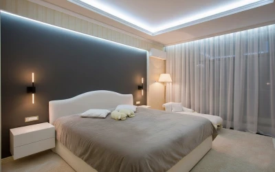 Парящие натяжные потолки