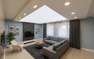 Светопрозрачные натяжные потолки