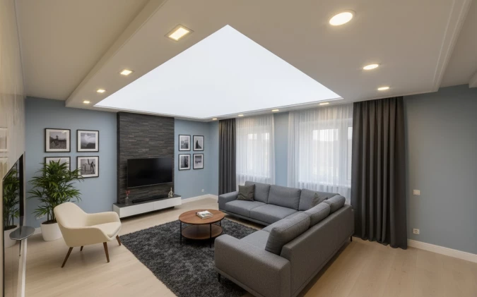 Светопрозрачные натяжные потолки