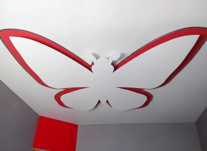 3D натяжные потолки