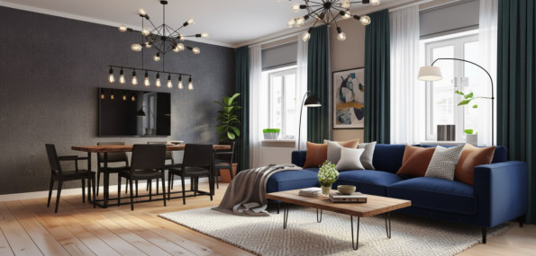 Выбор люстры для натяжного потолка: важные аспекты